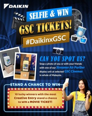 Daikin-Selfie-Win-Gsc-Tickets-Contest-350x438 - Events & Fairs Johor Kedah Kelantan Kuala Lumpur Melaka Negeri Sembilan Others Pahang Penang Perak Perlis Putrajaya Sabah Sarawak Selangor Terengganu 