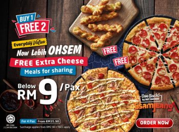 Dominos-Everyday-Value-is-now-Lebih-Ohsem-350x259 - Beverages Food , Restaurant & Pub Johor Kedah Kelantan Kuala Lumpur Melaka Negeri Sembilan Pahang Penang Perak Perlis Pizza Promotions & Freebies Putrajaya Sabah Sarawak Selangor Terengganu 