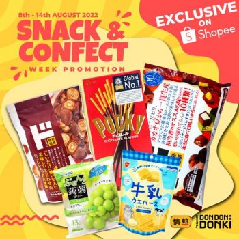 Don-Don-Donki-Snack-Fair-on-Shopee-350x350 - Beverages Events & Fairs Food , Restaurant & Pub Johor Kedah Kelantan Kuala Lumpur Melaka Negeri Sembilan Online Store Pahang Penang Perak Perlis Putrajaya Sabah Sarawak Selangor Snacks Terengganu 