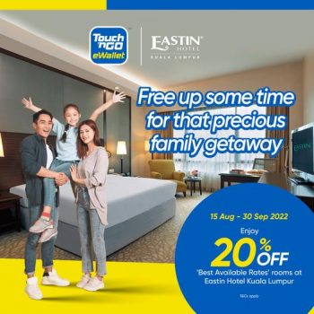 Eastin-Hotel-Kuala-Lumpur-20-off-Promotion-with-Touch-n-Go-350x350 - eWallet & Digital Currency Hotels Kuala Lumpur Selangor Sports,Leisure & Travel 