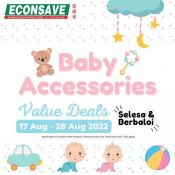 Econsave-Baby-Accessories-Value-Deals-Promotion-350x350 - Baby & Kids & Parenting Babycare Children Fashion Johor Kedah Kelantan Kuala Lumpur Melaka Negeri Sembilan Pahang Penang Perak Perlis Promotions & Freebies Putrajaya Selangor Supermarket & Hypermarket Terengganu 