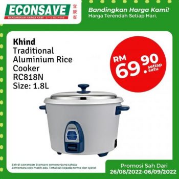 Econsave-Electrical-Appliances-Promotion-1-2-350x350 - Johor Kedah Kelantan Kuala Lumpur Melaka Negeri Sembilan Pahang Penang Perak Perlis Promotions & Freebies Putrajaya Selangor Supermarket & Hypermarket Terengganu 