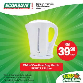 Econsave-Electrical-Appliances-Promotion-6-350x350 - Johor Kedah Kelantan Kuala Lumpur Melaka Negeri Sembilan Pahang Penang Perak Perlis Promotions & Freebies Putrajaya Selangor Supermarket & Hypermarket Terengganu 