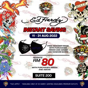 Ed-Hardy-Special-Sale-at-Genting-Highlands-Premium-Outlets-1-350x350 - Apparels Fashion Accessories Fashion Lifestyle & Department Store Malaysia Sales Pahang 