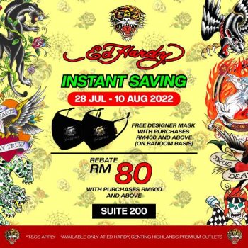 Ed-Hardy-Special-Sale-at-Genting-Highlands-Premium-Outlets-350x350 - Apparels Fashion Accessories Fashion Lifestyle & Department Store Malaysia Sales Pahang 