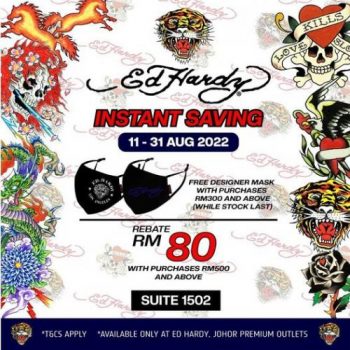 Ed-Hardy-Special-Sale-at-Johor-Premium-Outlets-350x350 - Apparels Fashion Accessories Fashion Lifestyle & Department Store Johor Malaysia Sales 