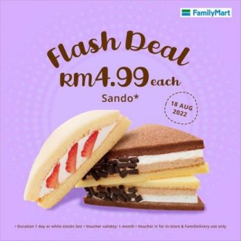 FamilyMart-Sando-@-RM4.99-Promotion-350x350 - Beverages Food , Restaurant & Pub Johor Kedah Kelantan Kuala Lumpur Melaka Negeri Sembilan Pahang Penang Perak Perlis Promotions & Freebies Putrajaya Sabah Sarawak Selangor Supermarket & Hypermarket Terengganu 