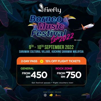 Firefly-Airlines-Borneo-Music-Festival-1-350x350 - Air Fare Events & Fairs Johor Kedah Kelantan Kuala Lumpur Melaka Negeri Sembilan Online Store Pahang Penang Perak Perlis Putrajaya Sabah Sarawak Selangor Sports,Leisure & Travel Terengganu Travel Packages 