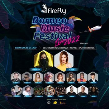 Firefly-Airlines-Borneo-Music-Festival-2-350x350 - Air Fare Events & Fairs Johor Kedah Kelantan Kuala Lumpur Melaka Negeri Sembilan Online Store Pahang Penang Perak Perlis Putrajaya Sabah Sarawak Selangor Sports,Leisure & Travel Terengganu Travel Packages 