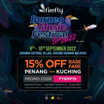 Firefly-Airlines-Borneo-Music-Festival-350x350 - Air Fare Events & Fairs Johor Kedah Kelantan Kuala Lumpur Melaka Negeri Sembilan Online Store Pahang Penang Perak Perlis Putrajaya Sabah Sarawak Selangor Sports,Leisure & Travel Terengganu Travel Packages 