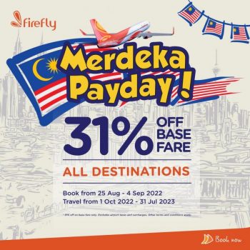 Firefly-Merdeka-PayDay-Sale-350x350 - Air Fare Johor Kedah Kelantan Kuala Lumpur Malaysia Sales Melaka Negeri Sembilan Pahang Penang Perak Perlis Putrajaya Sabah Sarawak Selangor Sports,Leisure & Travel Terengganu Theme Parks 