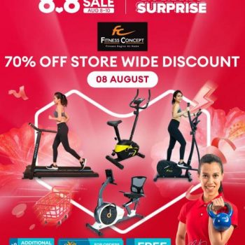 Fitness-Concept-Lazada-8.8-Promotion-350x350 - Fitness Johor Kedah Kelantan Kuala Lumpur Melaka Negeri Sembilan Pahang Penang Perak Perlis Promotions & Freebies Putrajaya Sabah Sarawak Selangor Sports,Leisure & Travel Terengganu 