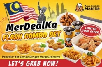 Fried-Chicken-Master-Merdealka-Flash-Combo-Set-Fiesta-350x231 - Beverages Food , Restaurant & Pub Johor Kedah Kelantan Kuala Lumpur Melaka Negeri Sembilan Pahang Penang Perak Perlis Promotions & Freebies Putrajaya Sabah Sarawak Selangor Terengganu 