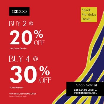 G2000-Syiok-Merdeka-Deals-at-Pavilion-350x350 - Apparels Fashion Lifestyle & Department Store Kuala Lumpur Promotions & Freebies Selangor 