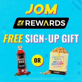 GSC-Free-Sign-Up-Gift-For-Rewards-Member-350x350 - Cinemas Johor Kedah Kelantan Kuala Lumpur Melaka Movie & Music & Games Negeri Sembilan Pahang Penang Perak Perlis Promotions & Freebies Putrajaya Sabah Sarawak Selangor Terengganu 