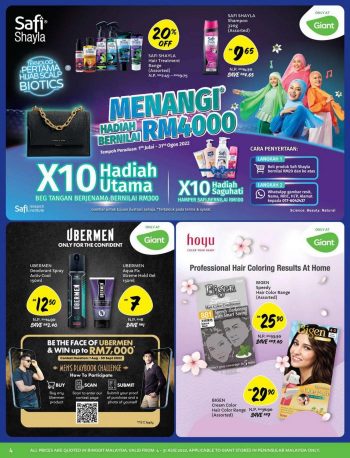 Giant-Health-Beauty-Promotion-Catalogue-3-350x458 - Beauty & Health Cosmetics Health Supplements Johor Kedah Kelantan Kuala Lumpur Melaka Negeri Sembilan Pahang Penang Perak Perlis Personal Care Promotions & Freebies Putrajaya Selangor Supermarket & Hypermarket Terengganu 