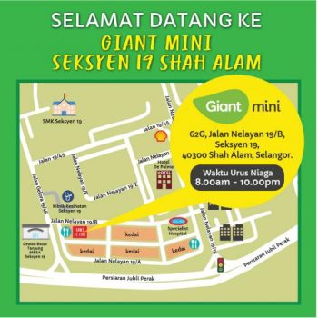 Giant-Mini-Opening-Promotion-at-Seksyen-19-Shah-Alam-1-350x350 - Promotions & Freebies Selangor Supermarket & Hypermarket 