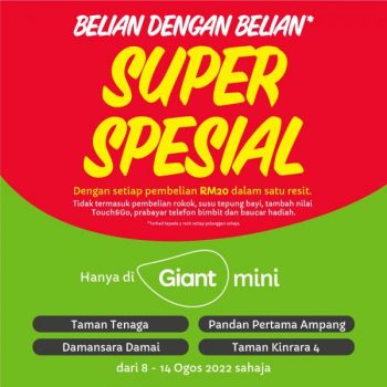 Giant-Mini-SAJI-Cooking-Oil-PWP-Promotion-350x350 - Kuala Lumpur Promotions & Freebies Selangor Supermarket & Hypermarket 