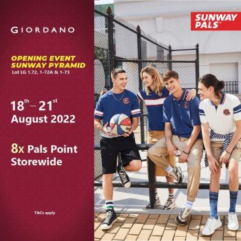 Giordano-Opening-Event-at-Sunway-Pyramid-3-350x350 - Apparels Events & Fairs Fashion Accessories Fashion Lifestyle & Department Store Selangor 