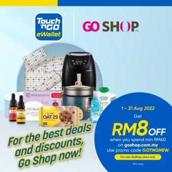 Go-Shop-RM8-off-Promotion-with-Touch-n-Go-350x350 - Johor Kedah Kelantan Kuala Lumpur Melaka Negeri Sembilan Online Store Others Pahang Penang Perak Perlis Promotions & Freebies Putrajaya Sabah Sarawak Selangor Terengganu 