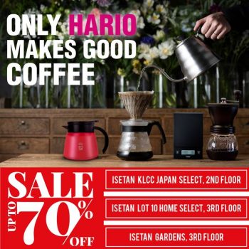 HARIO-Special-Deal-at-Isetan-350x350 - Home & Garden & Tools Kitchenware Kuala Lumpur Promotions & Freebies Selangor 