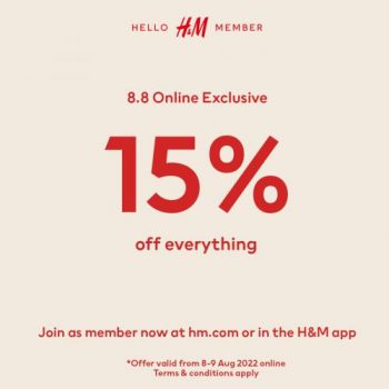 HM-Online-8.8-Sale-350x350 - Apparels Fashion Accessories Fashion Lifestyle & Department Store Johor Kedah Kelantan Kuala Lumpur Malaysia Sales Melaka Negeri Sembilan Pahang Penang Perak Perlis Putrajaya Sabah Sarawak Selangor Terengganu 