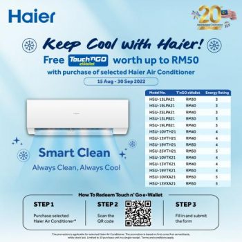 Haier-Air-Conditioner-Promotion-350x350 - Electronics & Computers Home Appliances Johor Kedah Kelantan Kitchen Appliances Kuala Lumpur Melaka Negeri Sembilan Online Store Pahang Penang Perak Perlis Promotions & Freebies Putrajaya Sabah Sarawak Selangor Terengganu 