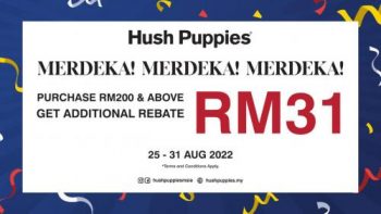 Hush-Puppies-Merdeka-Sale-at-Berjaya-Megamall-Kuantan-350x197 - Apparels Fashion Accessories Fashion Lifestyle & Department Store Footwear Malaysia Sales Pahang 