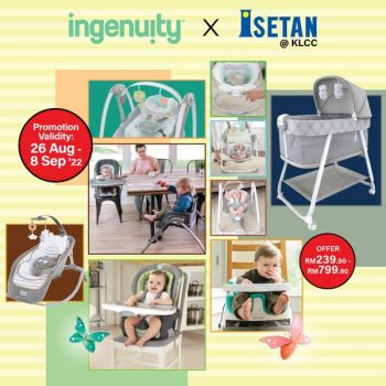 INGENUITY-Special-Deal-at-Isetan-KLCC-350x350 - Baby & Kids & Parenting Babycare Kuala Lumpur Promotions & Freebies Selangor 