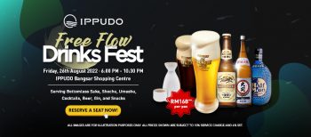 IPPUDO-Free-Flow-Drinks-Fest-350x154 - Beverages Food , Restaurant & Pub Kuala Lumpur Promotions & Freebies Selangor 