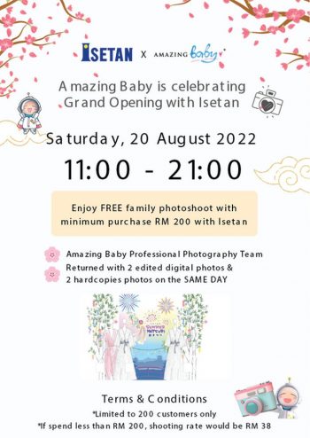 Isetan-Amazing-Baby-Renewal-Opening-350x494 - Johor Kedah Kelantan Kuala Lumpur Melaka Negeri Sembilan Pahang Penang Perak Perlis Promotions & Freebies Putrajaya Sabah Sarawak Selangor Terengganu 