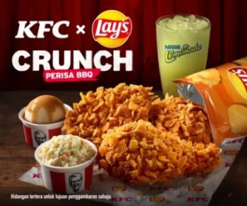 KFC-Lays-Crunch-Combo-Deal-350x291 - Beverages Food , Restaurant & Pub Johor Kedah Kelantan Kuala Lumpur Melaka Negeri Sembilan Pahang Penang Perak Perlis Promotions & Freebies Putrajaya Sabah Sarawak Selangor Terengganu 