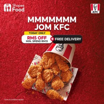 KFC-ShopeeFood-Promo-350x350 - Beverages Food , Restaurant & Pub Johor Kedah Kelantan Kuala Lumpur Melaka Negeri Sembilan Online Store Pahang Penang Perak Perlis Promotions & Freebies Putrajaya Sabah Sarawak Selangor Terengganu 