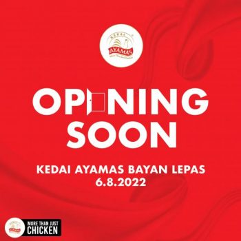 Kedai-Ayamas-Opening-Promotion-at-Bayan-Lepas-350x350 - Beverages Food , Restaurant & Pub Penang Promotions & Freebies Sales Start Tomorrow This Week Sales In Malaysia Upcoming Sales In Malaysia 