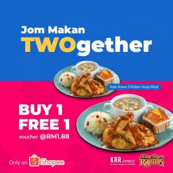 Kenny-Rogers-Roasters-ShopeePay-Promo-350x350 - Beverages Food , Restaurant & Pub Johor Kedah Kelantan Kuala Lumpur Melaka Negeri Sembilan Pahang Penang Perak Perlis Promotions & Freebies Putrajaya Sabah Sarawak Selangor Terengganu 