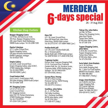 Kitchen-Shop-National-Day-Sale-10-350x352 - Electronics & Computers Home & Garden & Tools Johor Kedah Kelantan Kitchen Appliances Kitchenware Kuala Lumpur Malaysia Sales Melaka Negeri Sembilan Pahang Penang Perak Perlis Putrajaya Sabah Sarawak Selangor Terengganu