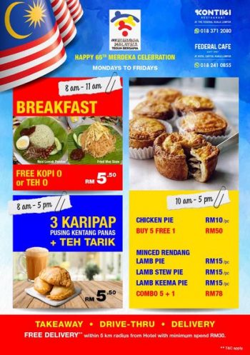 Kontiki-Restaurant-Merdeka-Special-350x497 - Beverages Food , Restaurant & Pub Kuala Lumpur Promotions & Freebies Selangor 