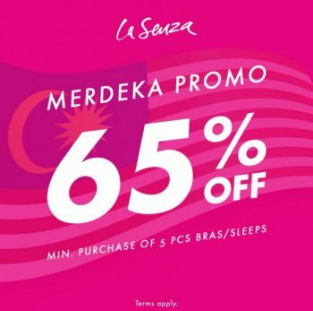 La-Senza-65-off-Merdeka-Promotion-350x347 - Fashion Accessories Fashion Lifestyle & Department Store Johor Kedah Kelantan Kuala Lumpur Lingerie Melaka Negeri Sembilan Pahang Penang Perak Perlis Promotions & Freebies Putrajaya Sabah Sarawak Selangor Terengganu Underwear 