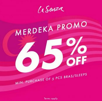 La-Senza-65-off-Merdeka-Promotion-350x347 - Fashion Accessories Fashion Lifestyle & Department Store Johor Kedah Kelantan Kuala Lumpur Lingerie Melaka Negeri Sembilan Pahang Penang Perak Perlis Promotions & Freebies Putrajaya Sabah Sarawak Selangor Terengganu Underwear 