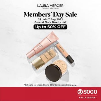 Laura-Mercier-Members-Day-Sale-at-SOGO-350x350 - Beauty & Health Cosmetics Kuala Lumpur Malaysia Sales Personal Care Selangor 