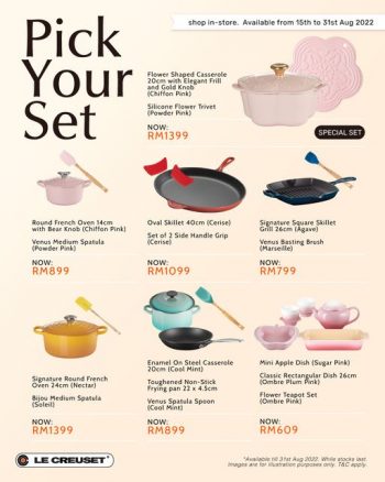 Le-Creuset-Special-Deal-350x438 - Home & Garden & Tools Kitchenware Kuala Lumpur Promotions & Freebies Selangor 