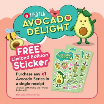Liho-Tea-Avocado-Beverage-Free-Limited-Edition-Sticker-Promotion-350x350 - Beverages Food , Restaurant & Pub Kuala Lumpur Promotions & Freebies Selangor 