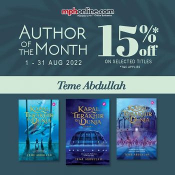 MPH-CLICK-Author-of-the-Monthe-Promo-3-350x350 - Books & Magazines Johor Kedah Kelantan Kuala Lumpur Melaka Negeri Sembilan Online Store Pahang Penang Perak Perlis Promotions & Freebies Putrajaya Sabah Sarawak Selangor Stationery Terengganu 