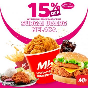 Marrybrown-Sungai-Udang-FoodPanda-Opening-Promotion-350x350 - Beverages Food , Restaurant & Pub Melaka Promotions & Freebies 