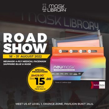 Mask-Librarys-Roadshow-at-Pavilion-Bukit-Jalil-350x350 - Kuala Lumpur Others Promotions & Freebies Selangor 