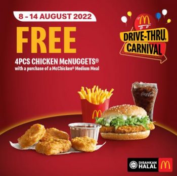 McDonalds-Drive-Thru-Carnival-Weekly-Deals-Promotion-2-350x349 - Beverages Fast Food Food , Restaurant & Pub Johor Kedah Kelantan Kuala Lumpur Melaka Negeri Sembilan Pahang Penang Perak Perlis Promotions & Freebies Putrajaya Sabah Sarawak Selangor Terengganu 