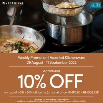 Metrojaya-Assorted-Kitchenware-Deal-350x350 - Home & Garden & Tools Kitchenware Kuala Lumpur Promotions & Freebies Selangor 