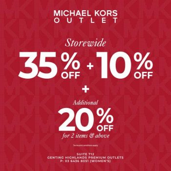 Michael-Kors-Special-Sale-at-Genting-Highlands-Premium-Outlets-350x350 - Bags Fashion Accessories Fashion Lifestyle & Department Store Handbags Malaysia Sales Pahang 