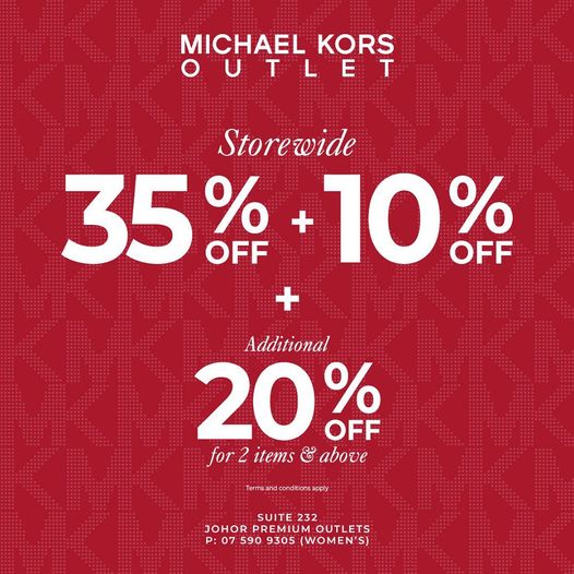 1-28 Aug 2022: Michael Kors Special Sale at Johor Premium Outlets -  