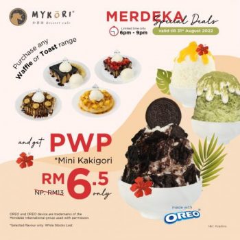 Mykori-Merdeka-Promotion-at-Setia-City-Mall-350x350 Now till 31 Aug 2022: Mykori Merdeka Promotion at Setia City Mall